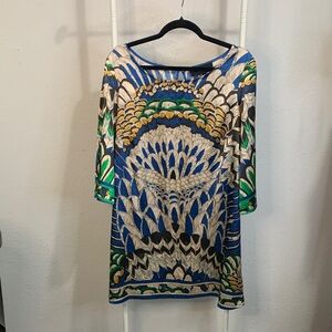 Forever 21 Multicolor Patterned Mini Dress